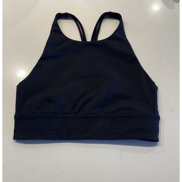 Lululemon Other - Lululemon X Soulcycle Size 4 Ride & Reflect Black Sports Bra Strappy Back